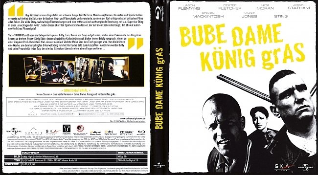 Bube Dame Konig Gras german blu ray cover