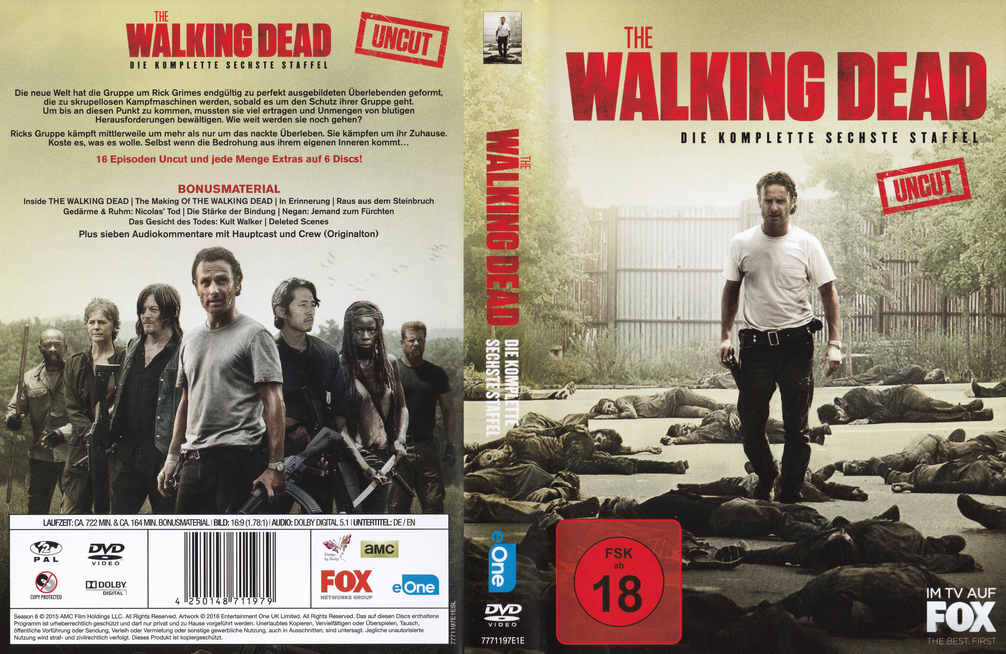 The Walking Dead Staffel 6 Dvd Deutschland
