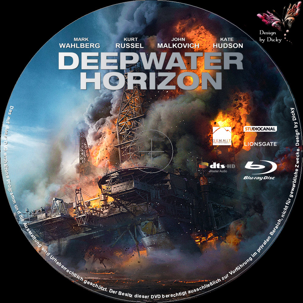 Deepwater Horizon | German DVD Covers