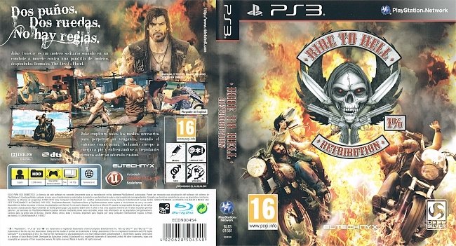 Ride To Hell Retribution german ps3 cover