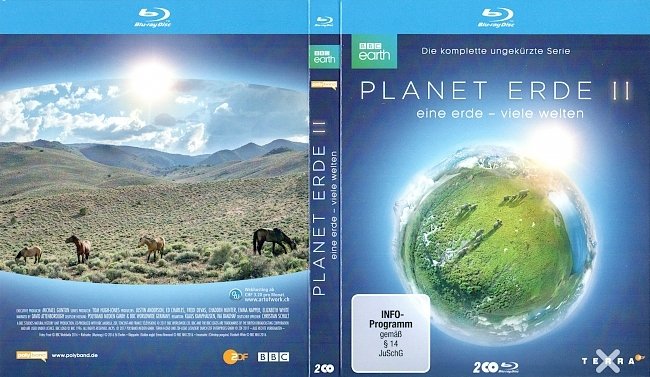 Planet Erde 2 Eine Erde Viele Welten Deutsch Cover 2 german blu ray cover