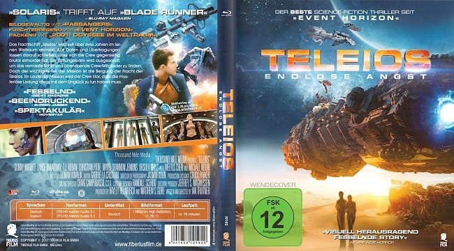 Teleios Endlose Angst Blu ray blu ray cover german