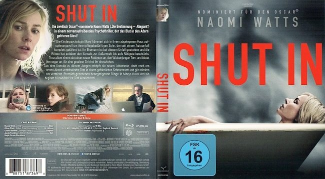 Shut In Cover Blu ray German Deutsch german blu ray cover