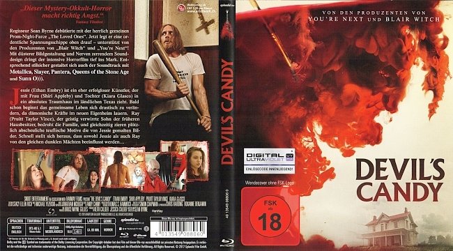 Devils Candy Blu ray Cover Deutsch German german blu ray cover