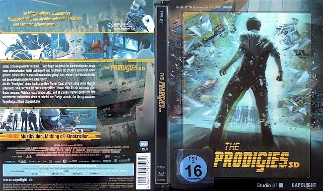 The Prodigies 3D Steelbook Cover German Deutsch Blu ray german blu ray cover