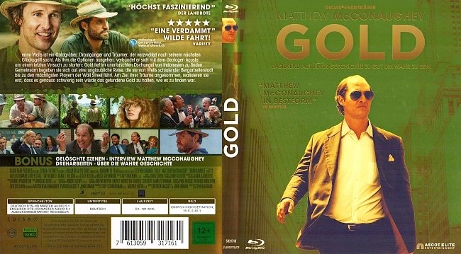 Gold Cover German Deutsch Blu ray german blu ray cover