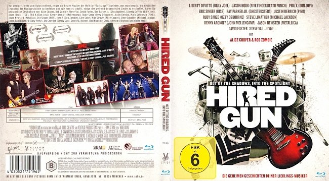 Hired Gun Cover Deutsch Blu ray German german blu ray cover