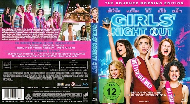 Girls Night Out Cover Deutsch German german blu ray cover