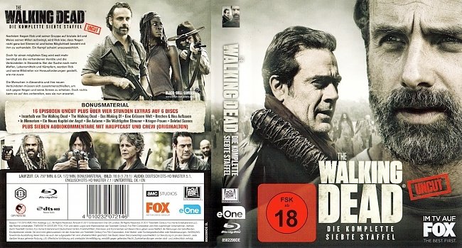 The Walking Dead Staffel 7 Cover Season 7 Deutsch german blu ray cover