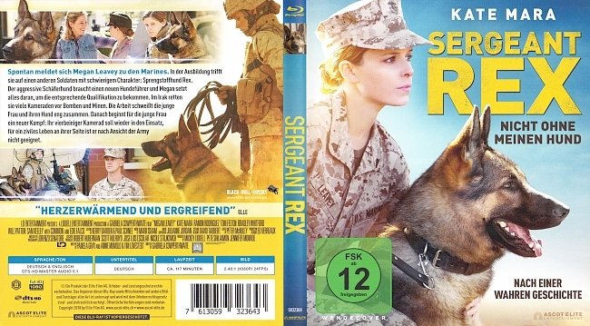 Sergeant Rex Nicht ohne meinen Hund Cover Deutsch german blu ray cover