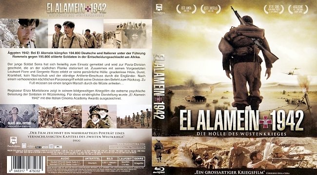 El Alamein 1942 Blu ray Cover Deutsch german blu ray cover