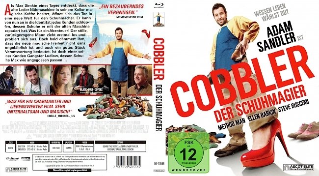 Cobbler Der Schuhmagier Cover Bluray Deutsch German german blu ray cover