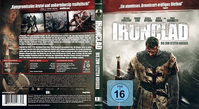 Ironclad blu ray cover german
