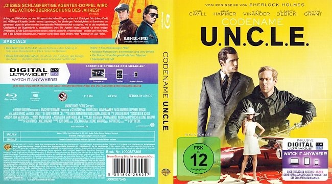 Codename Uncle Cover Blu ray Deutsch German german blu ray cover