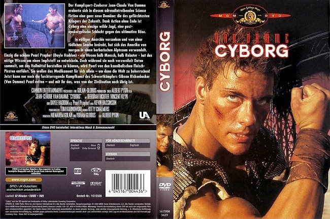 Cyborg free DVD Covers german