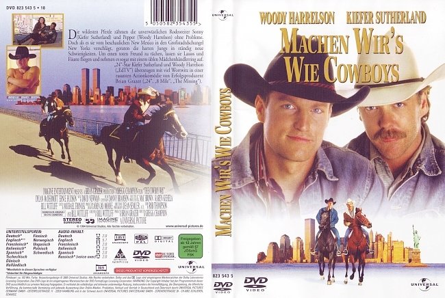 Machen wirs wie Cowboys german dvd cover | German DVD Covers