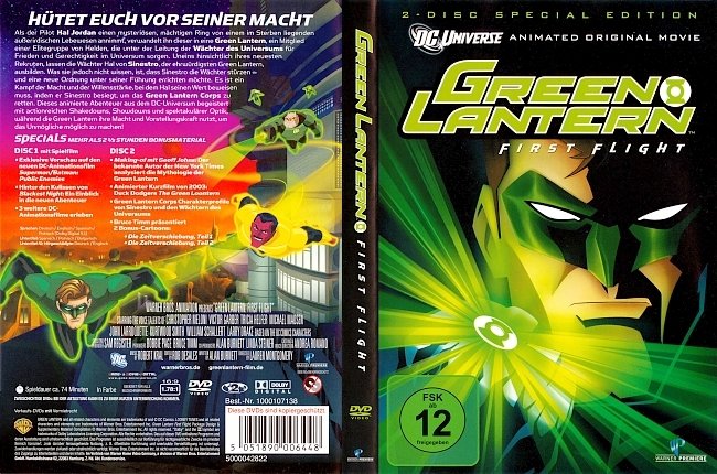 Green Lantern First Flight dvd cover german