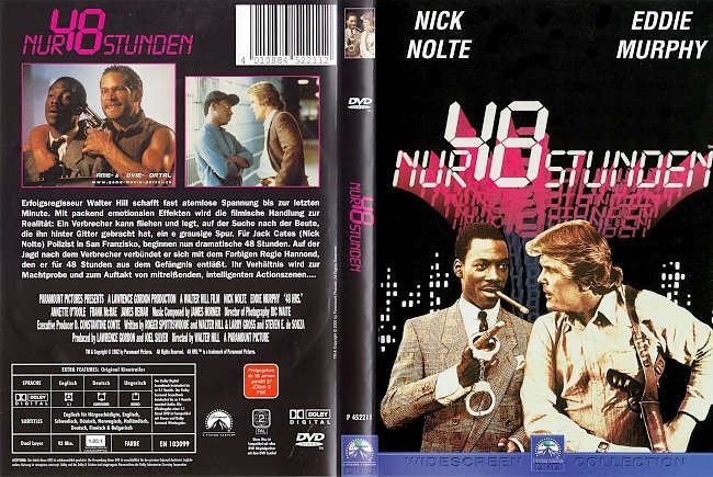 Nur 48 Stunden german dvd cover