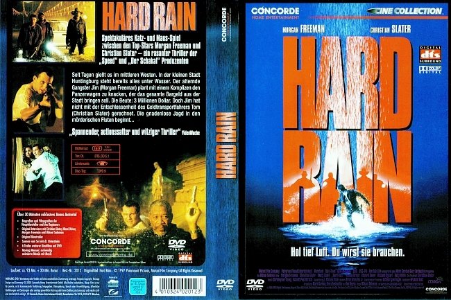 Hard Rain german dvd cover