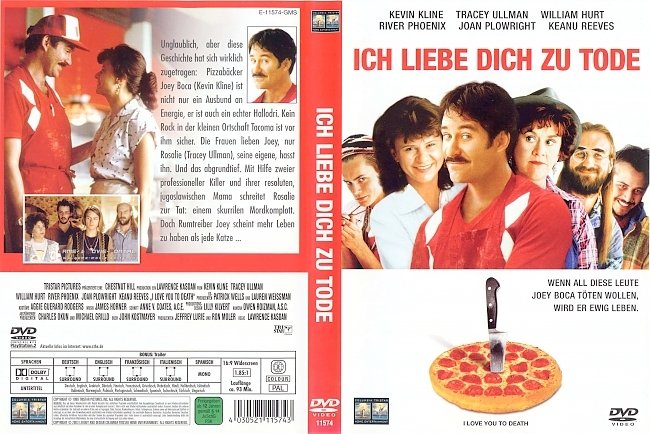 Ich Liebe Dich Zu Tode dvd cover german