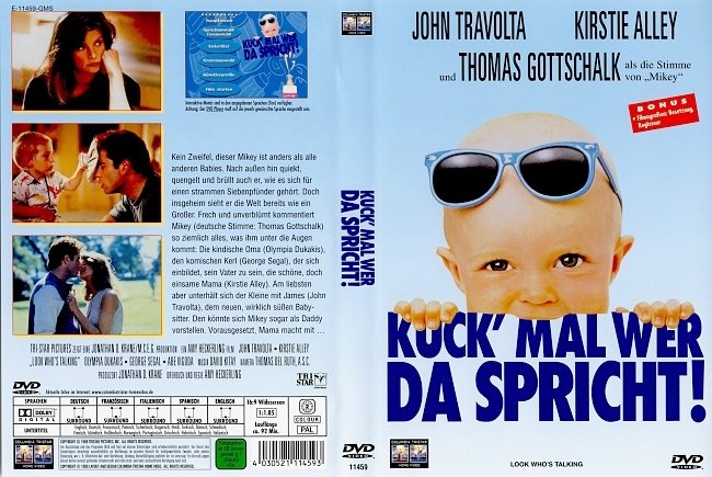 Kuck mal wer da spricht 1 german dvd cover