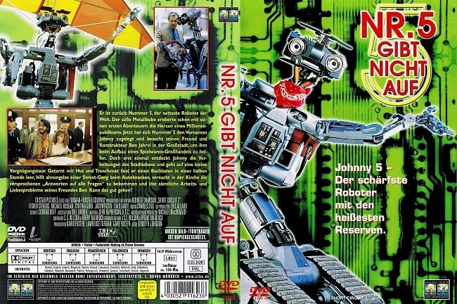 Nr 5 gibt nicht auf german dvd cover