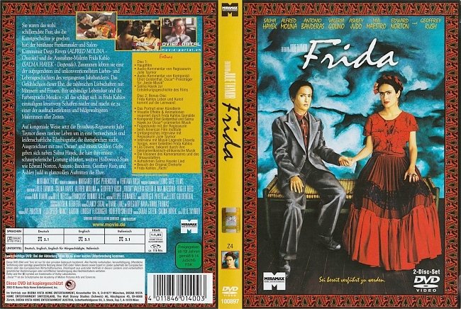 Frida cover Free DVD Cover deutsch