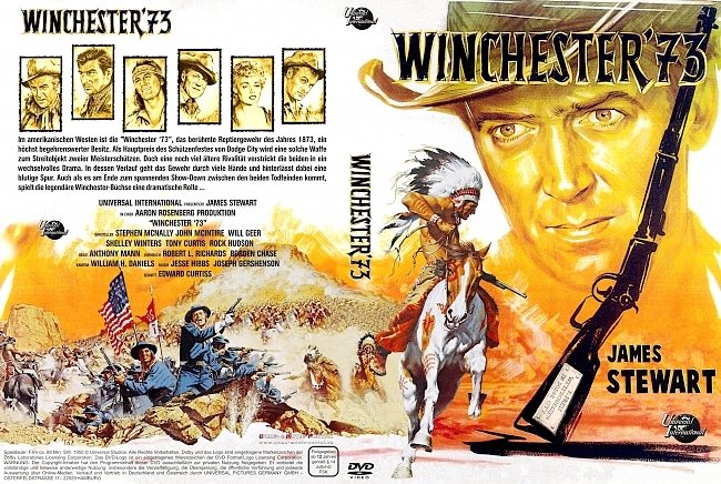 Winchester 73 dvd cover german