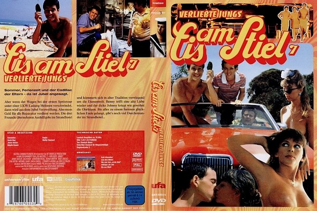 Eis am Stiel 7 verliebte Jungs german dvd cover