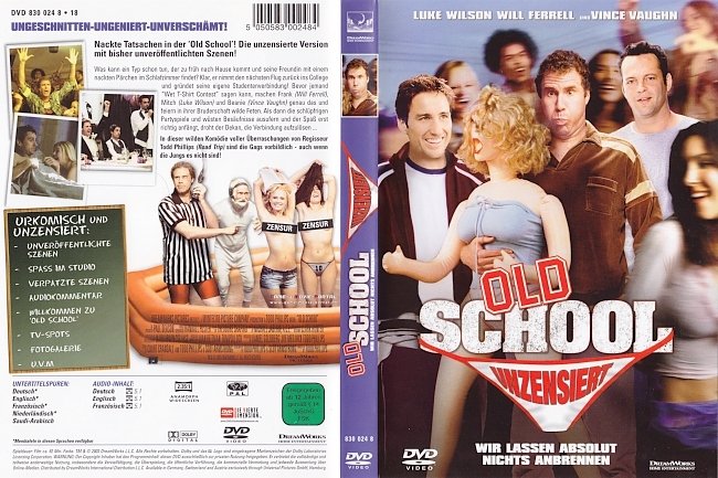 Old School Leah Remini dvd cover german