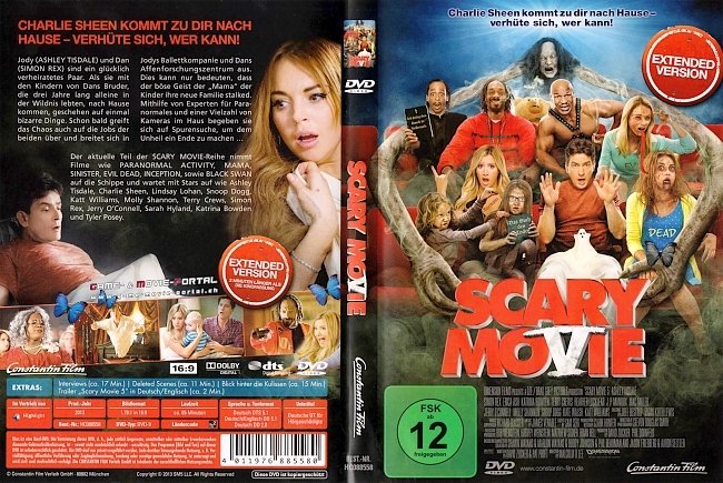 Scary Movie 5 german dvd cover