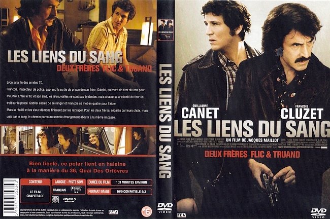 Les Liens du Sang german dvd cover