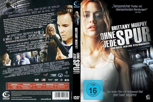 Ohne jede Spur german dvd cover