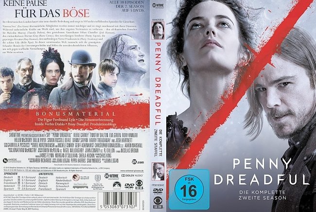 Penny Dreadful Staffel 2 S02 german dvd cover