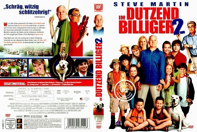 Im Dutzend Billiger 2 german dvd cover