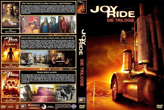 Joy Ride Trilogie german dvd cover