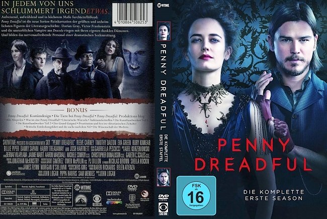 Penny Dreadful Staffel 1 S01 german dvd cover
