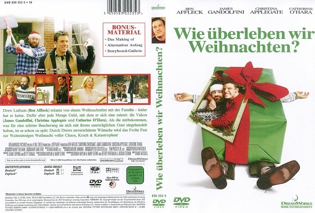 Wie ueberleben wir Weihnachten Surviving Christmas dvd cover german