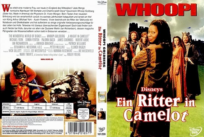 Ein Ritter in Camelot german dvd cover