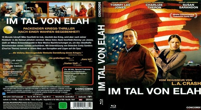 Im Tal von Elah german dvd cover