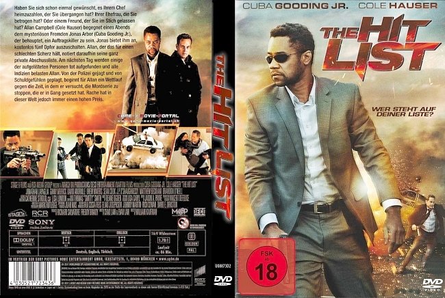 The Hit List german dvd cover
