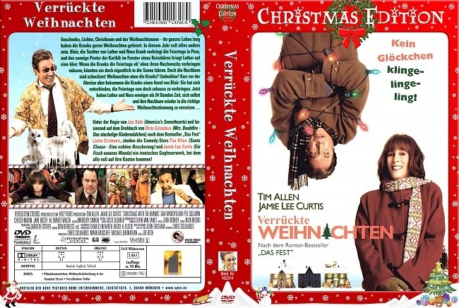 Verrueckte Weihnachten german dvd cover