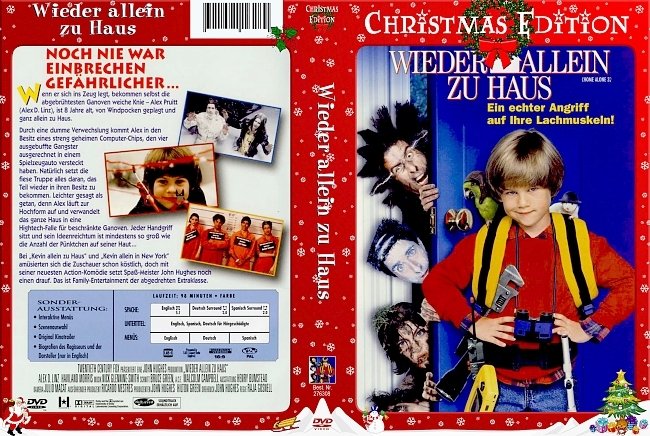 Wieder Allein zu Haus german dvd cover