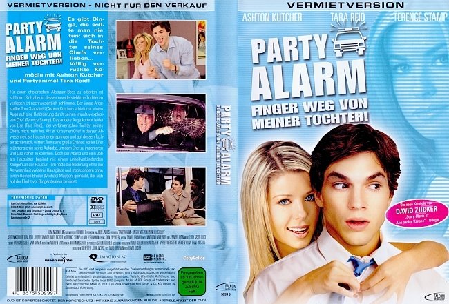 Party Alarm Finger weg von meiner Tochter german dvd cover