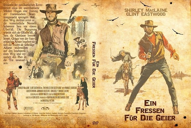 Ein Fressen fur die Geier german dvd cover