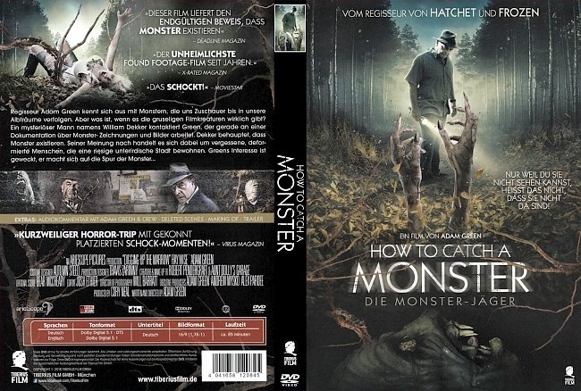 How to Catch a Monster german dvd cover