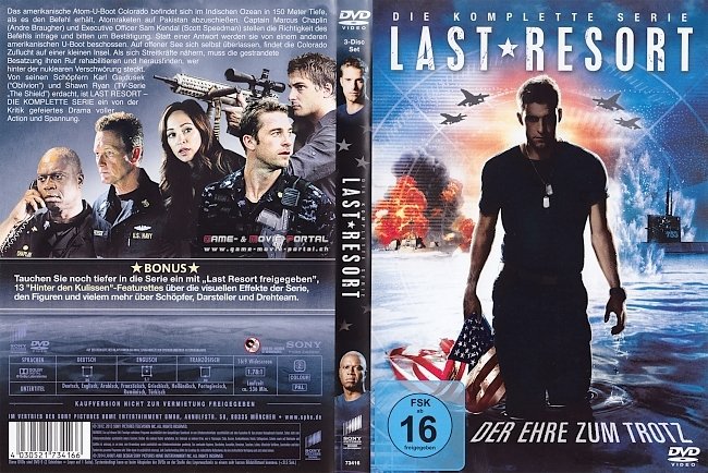Last Resort Der Ehre zum Trotz german dvd cover
