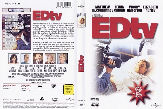 EDTV german dvd cover