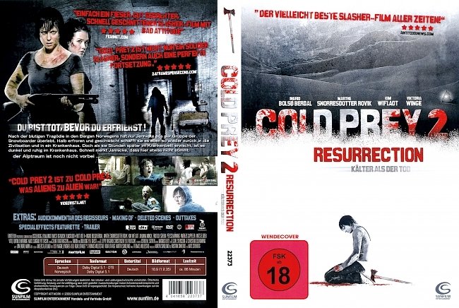Cold Prey2 free DVD Covers german