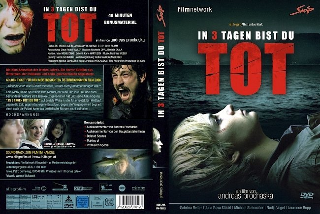 In drei Tagen bist du tot german dvd cover